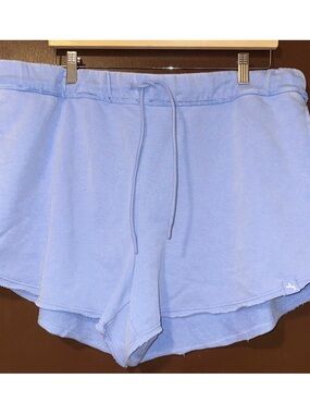 JoyLab French Terry High Rise Shorts (Blue - XXL)